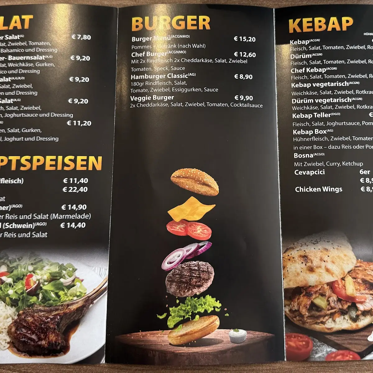 Speisekarte photo 1
