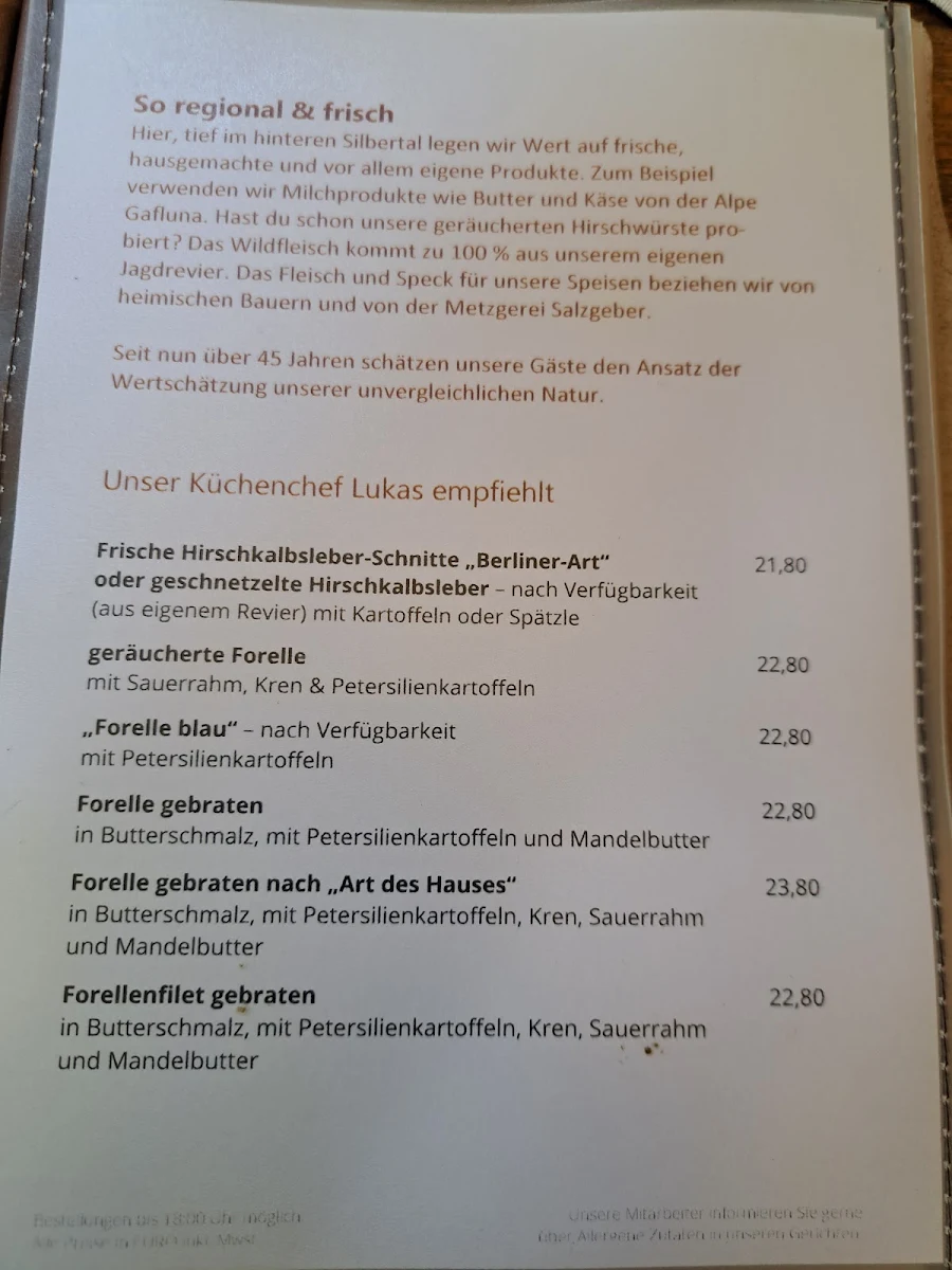 Speisekarte photo 6