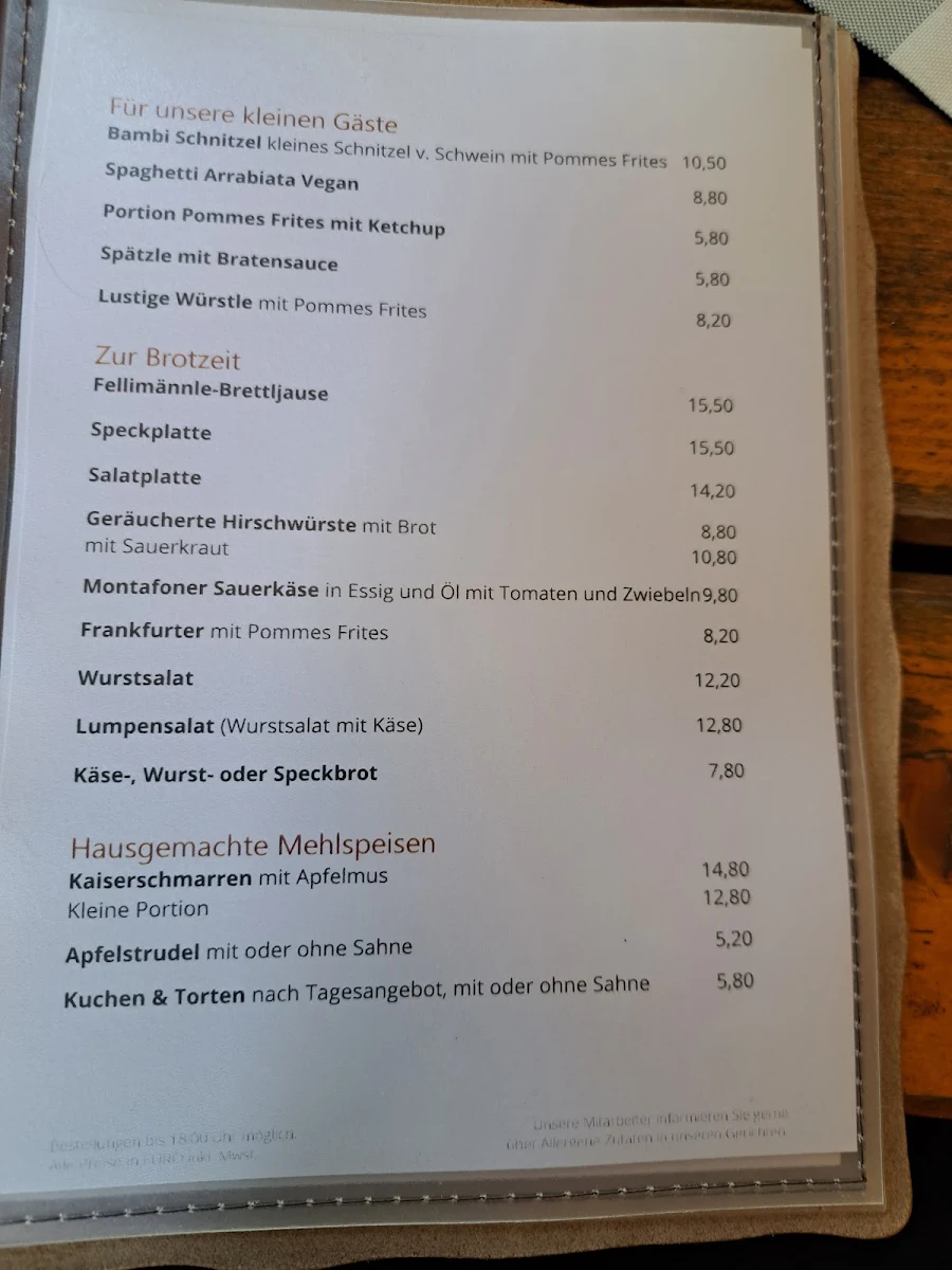 Speisekarte photo 7