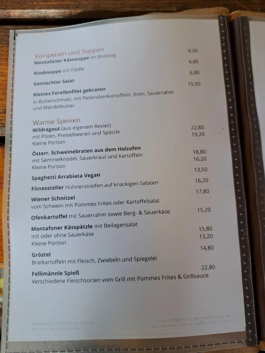 Speisekarte photo 8