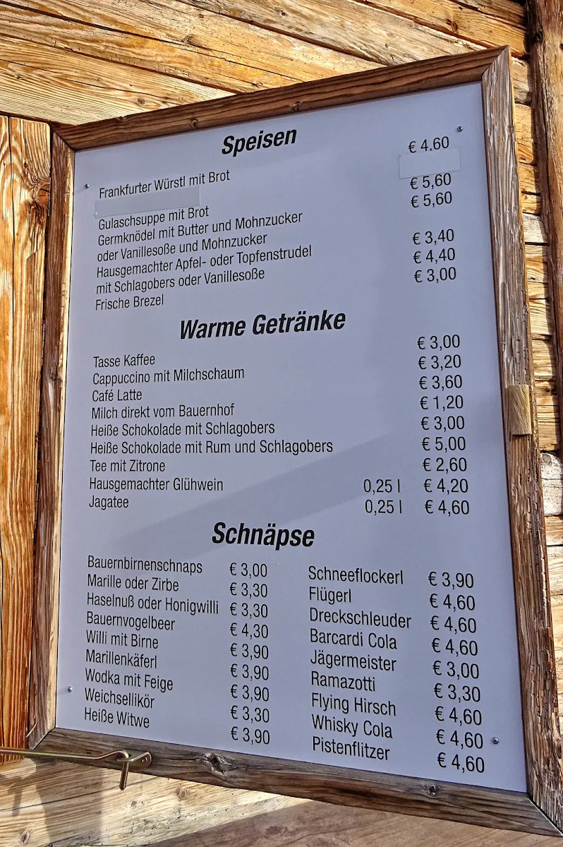 Speisekarte photo 2