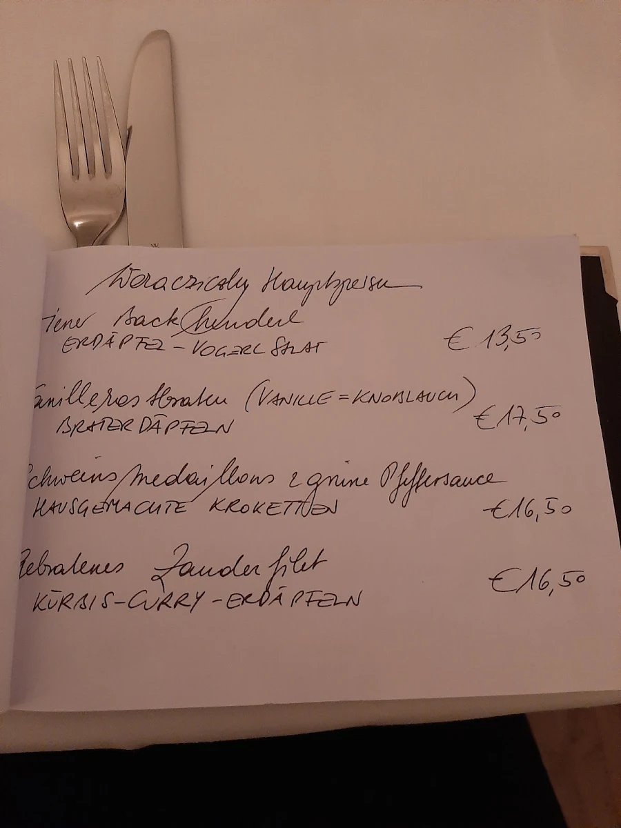 Speisekarte photo 4