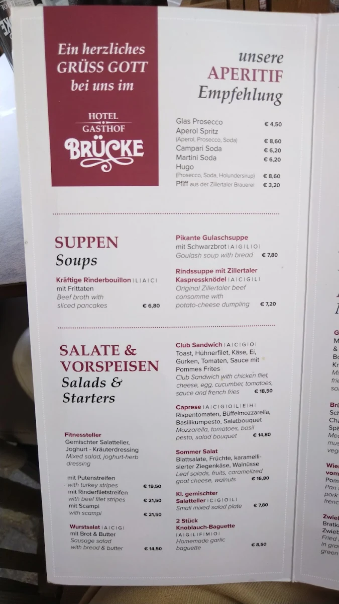 Speisekarte photo 3