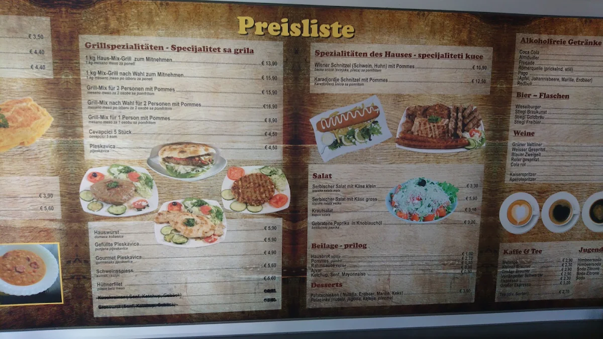 Speisekarte photo 1