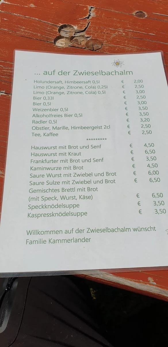Speisekarte photo 1