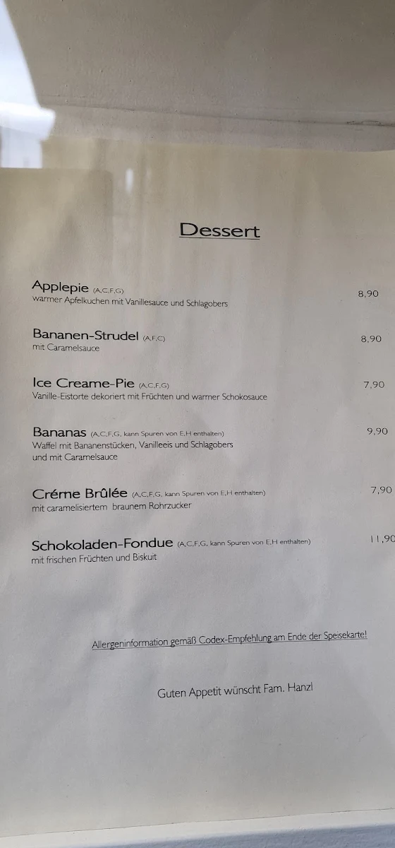 Speisekarte photo 9