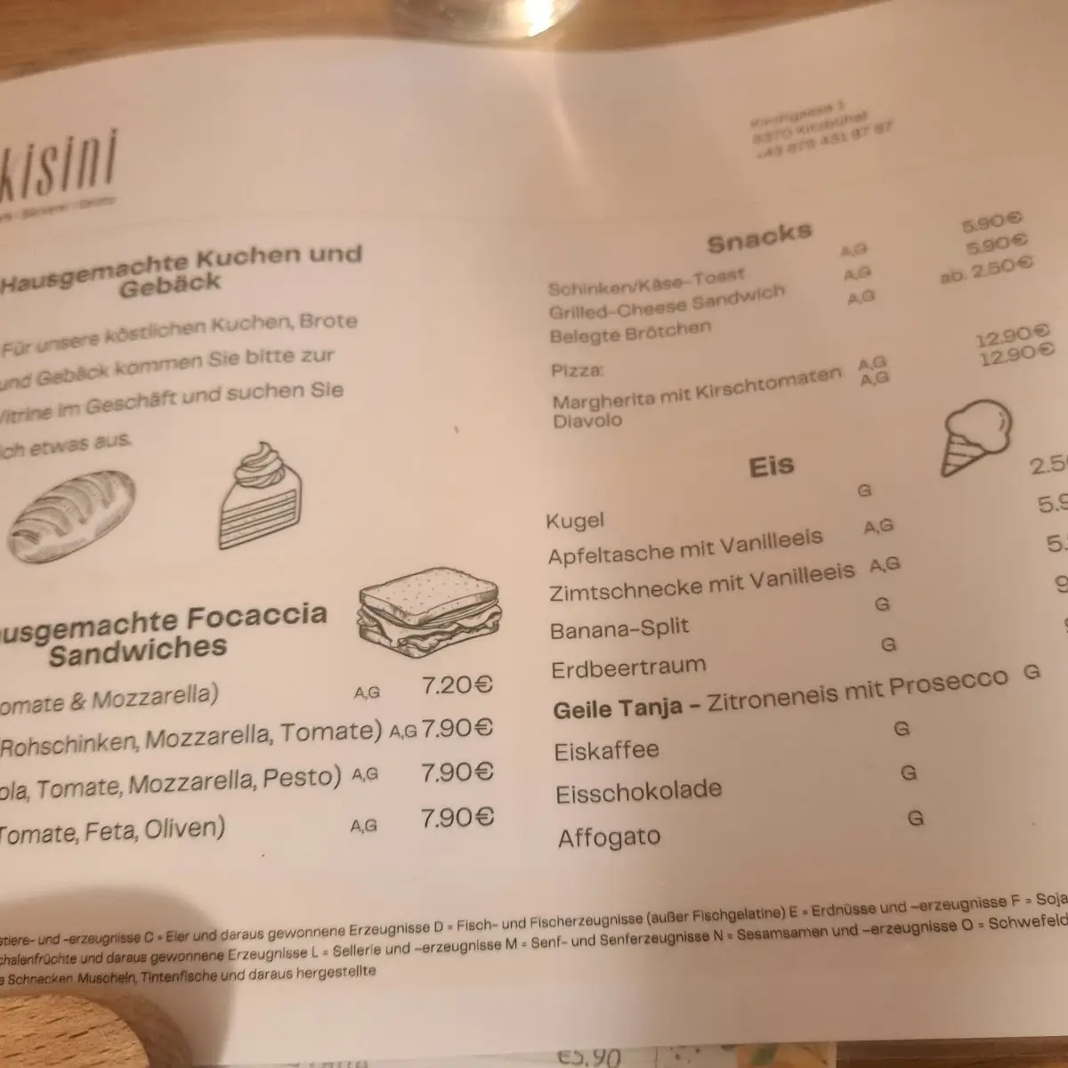 Speisekarte photo 3