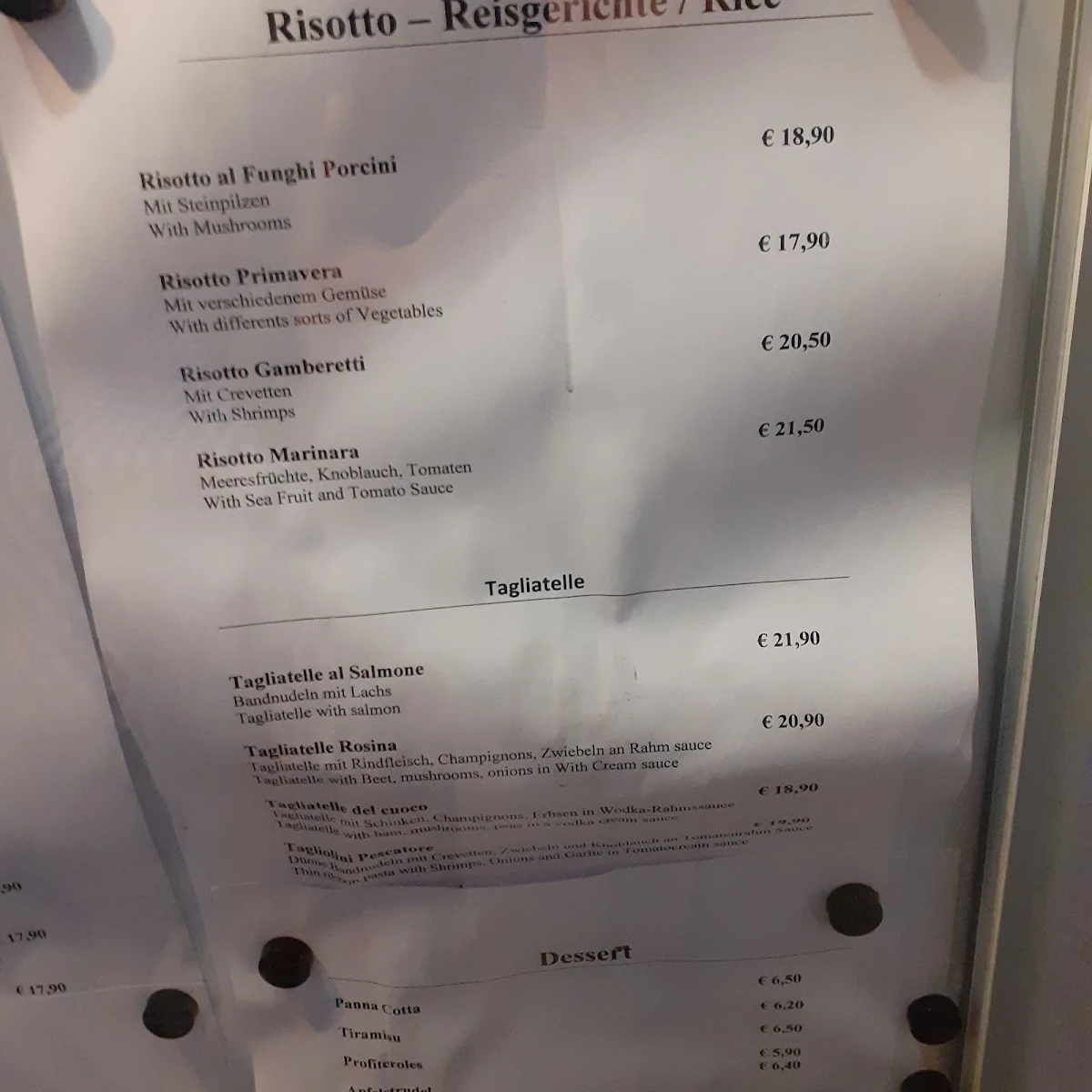 Speisekarte photo 3