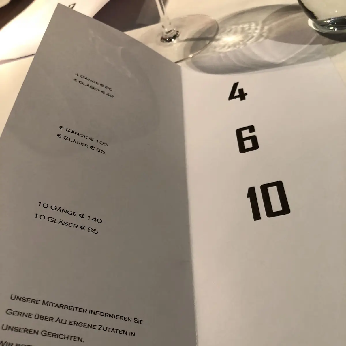 Speisekarte photo 1