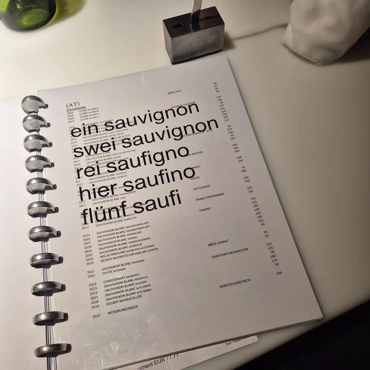 Speisekarte photo 3
