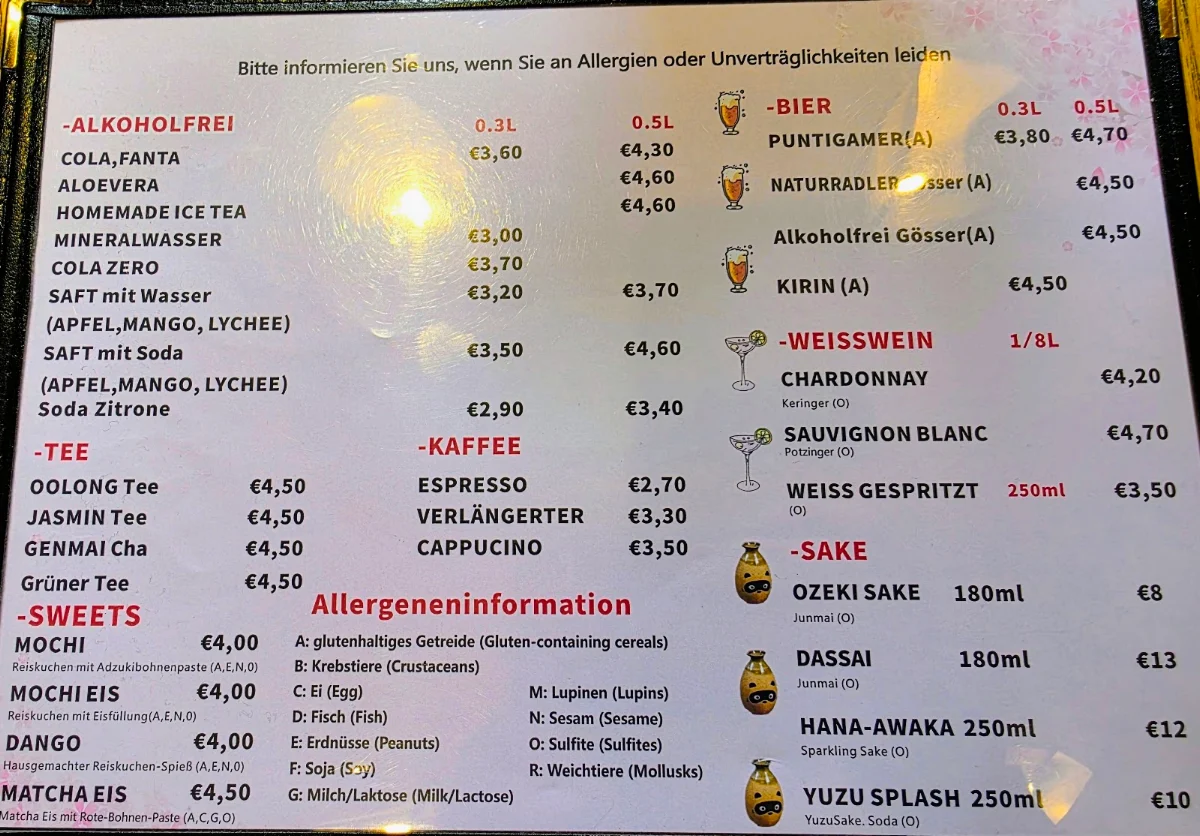 Speisekarte photo 2