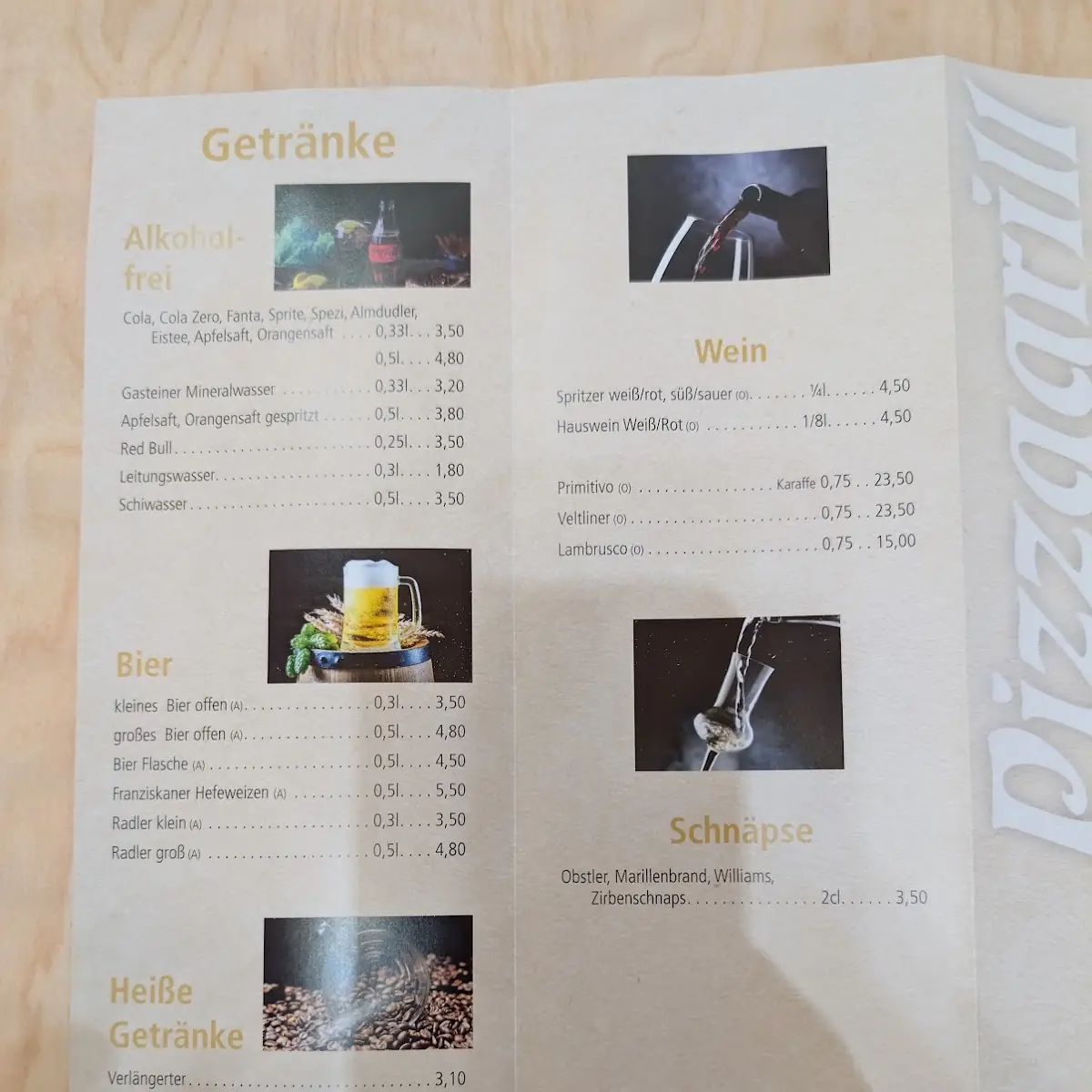 Speisekarte photo 5