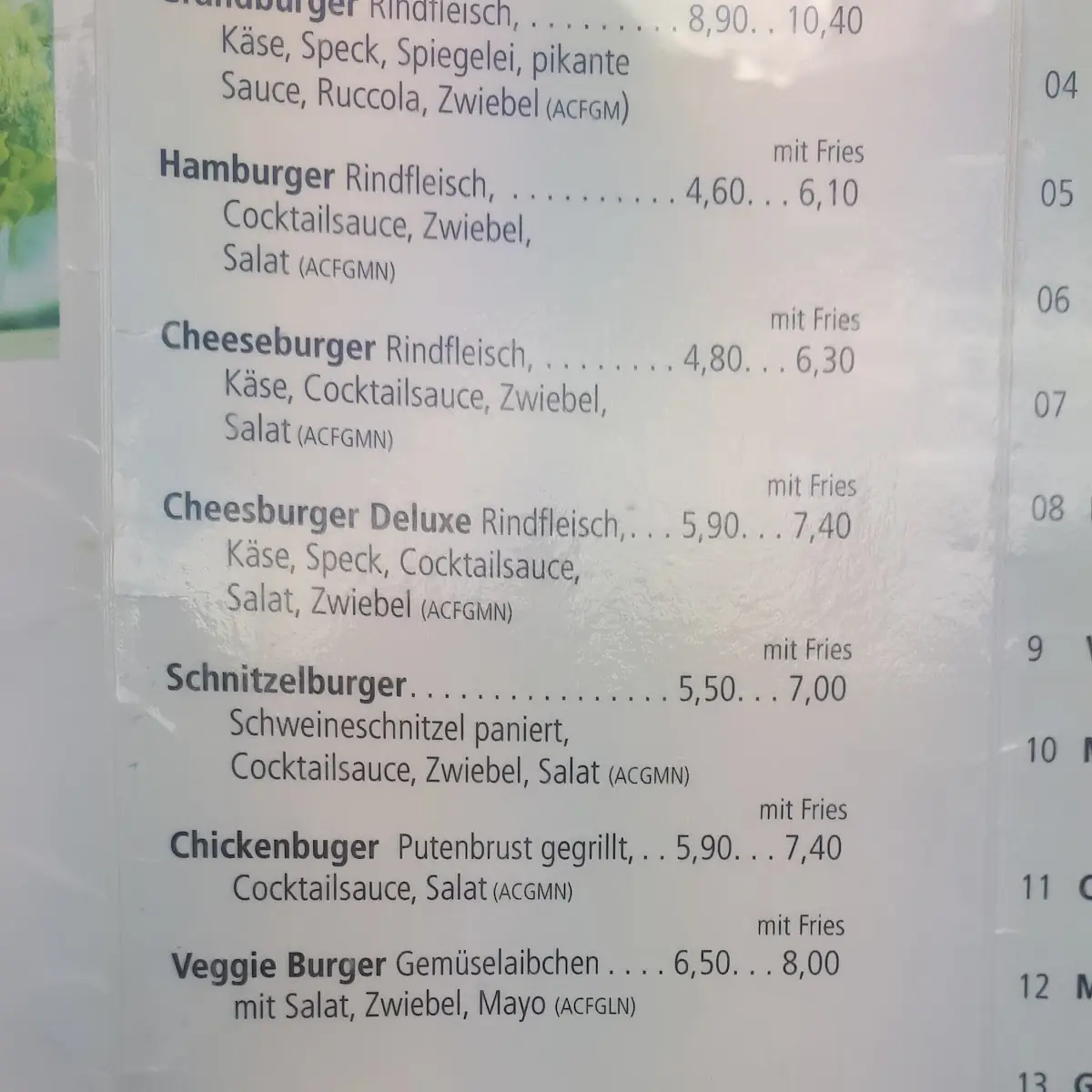 Speisekarte photo 7