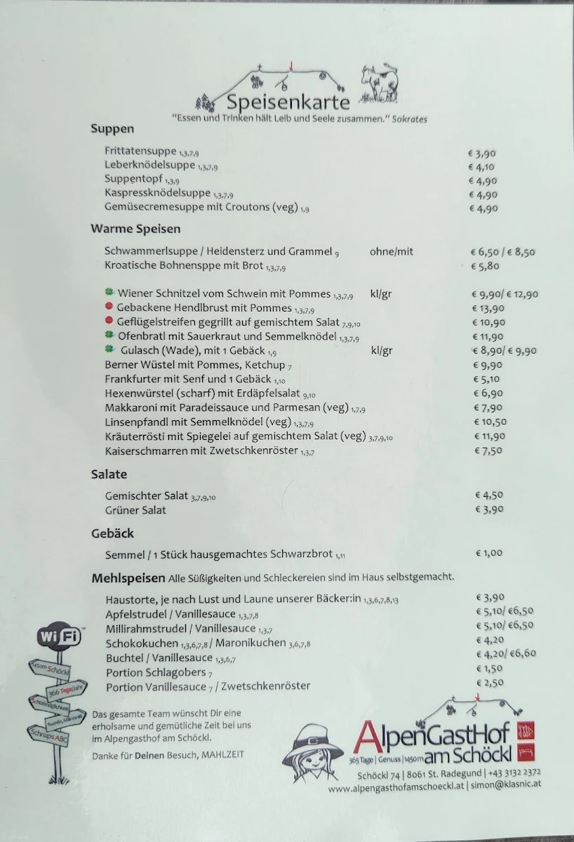 Speisekarte photo 5