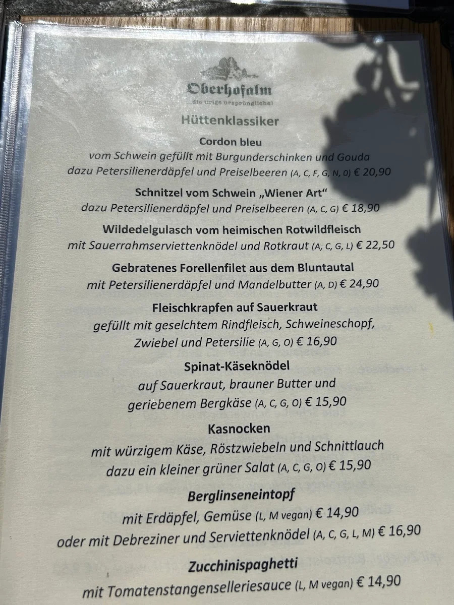 Speisekarte photo 6