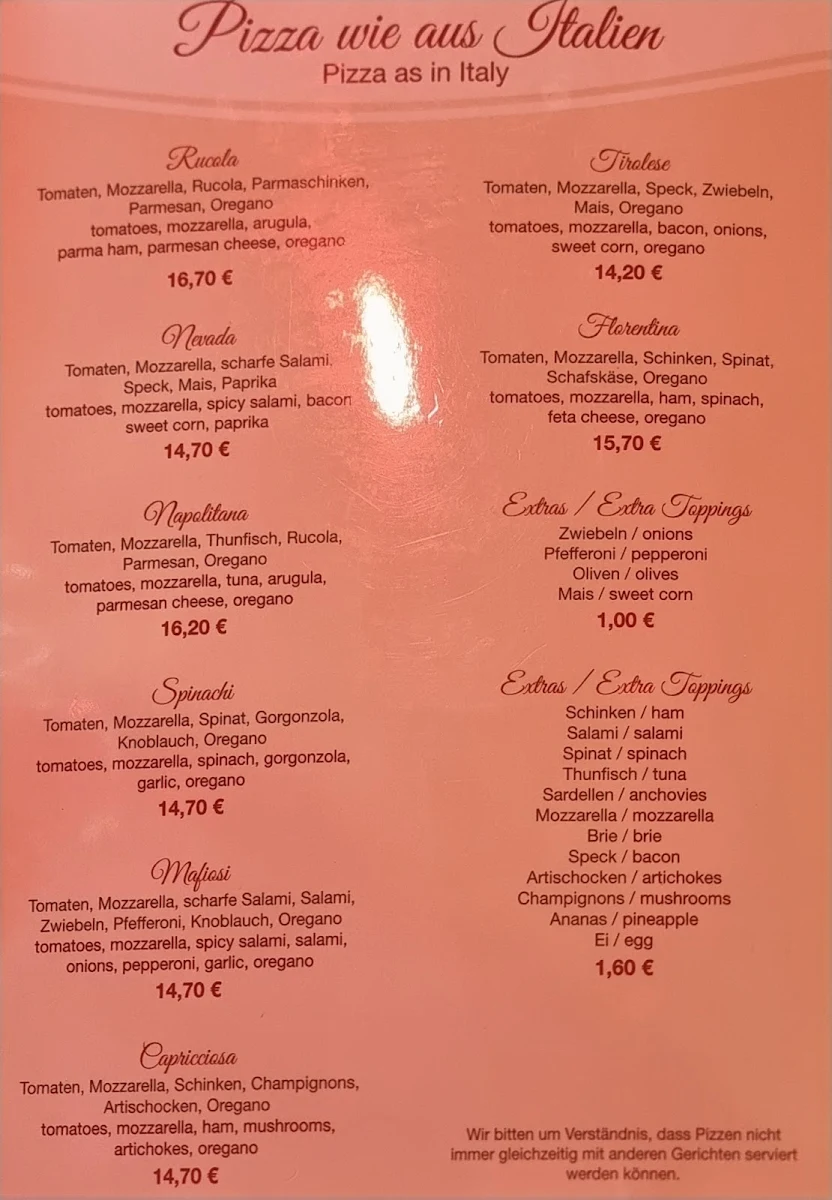 Speisekarte photo 3