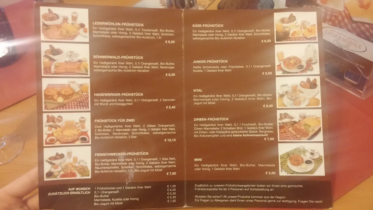 Speisekarte photo 1