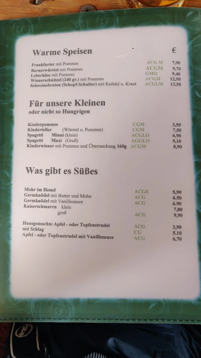 Speisekarte photo 10
