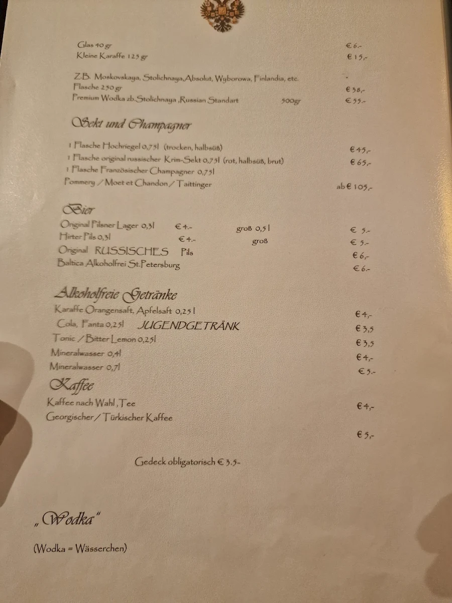 Speisekarte photo 1