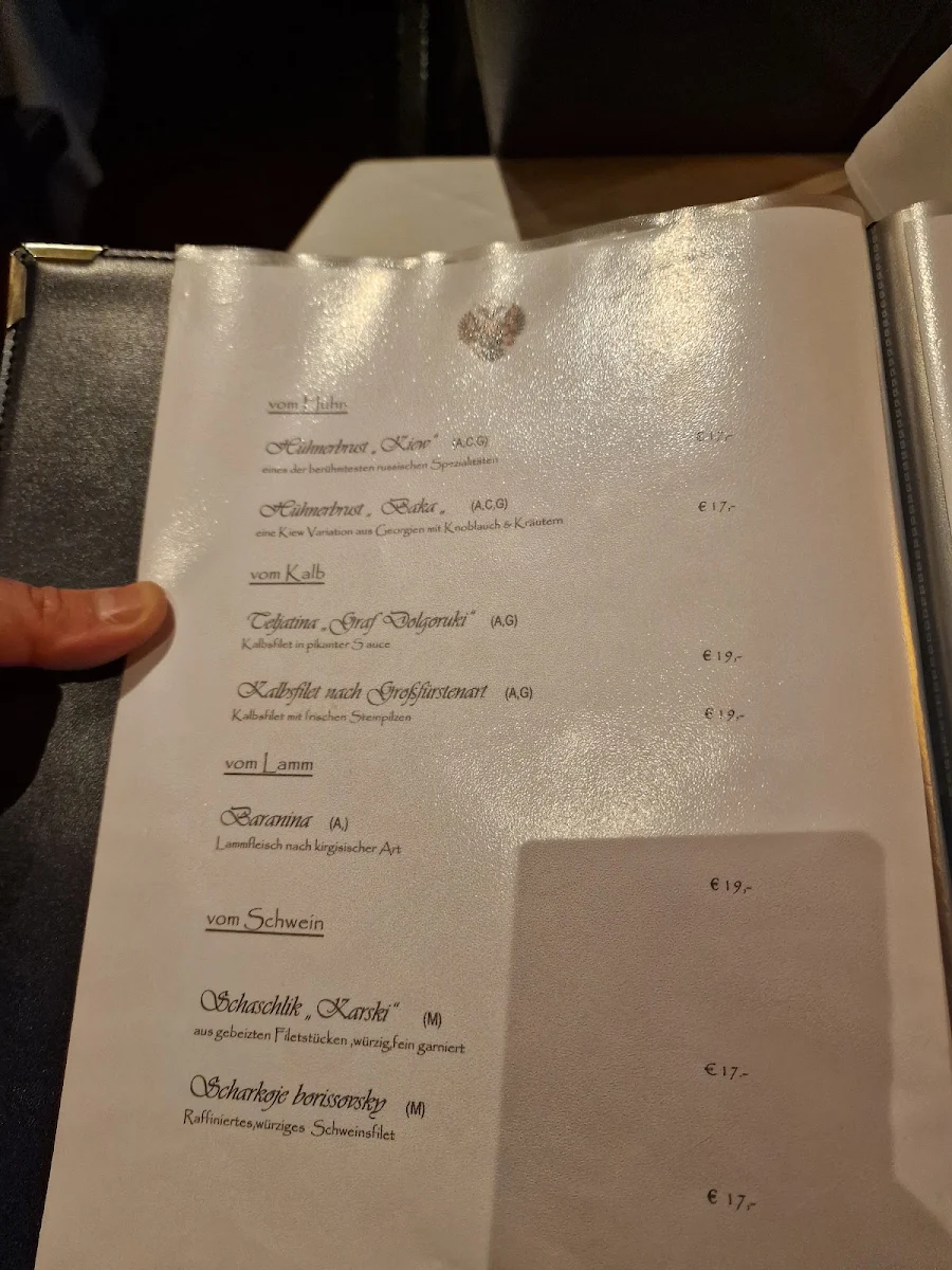Speisekarte photo 3
