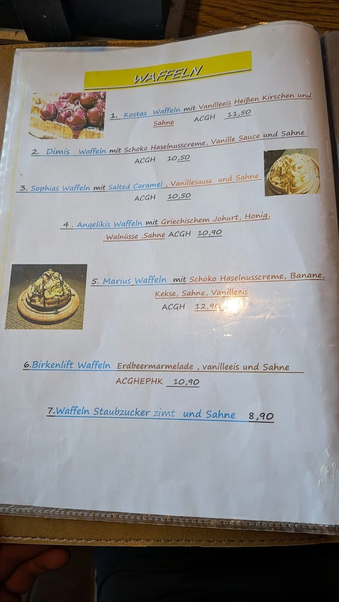Speisekarte photo 2
