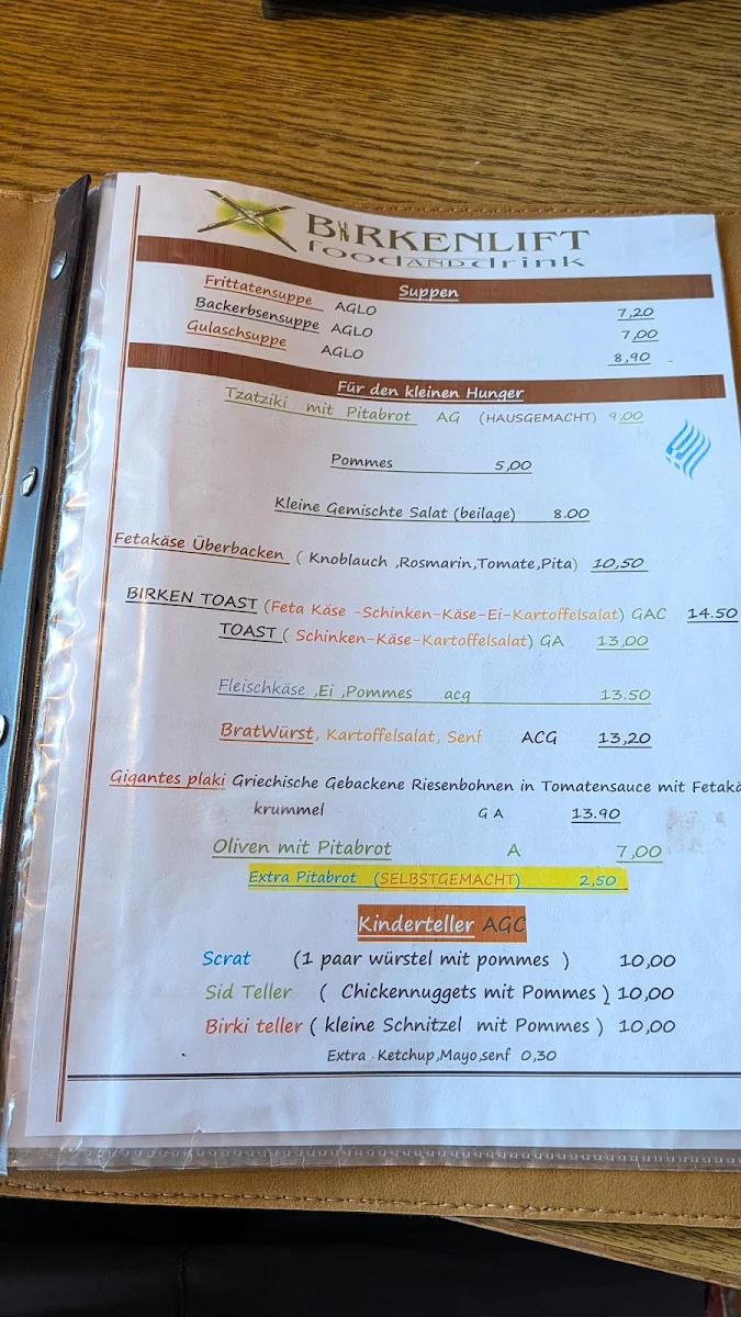 Speisekarte photo 6
