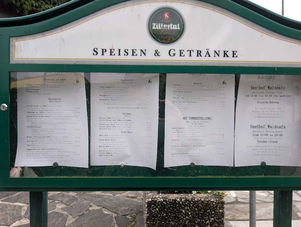 Speisekarte photo 1