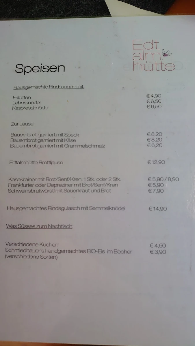 Speisekarte photo 3