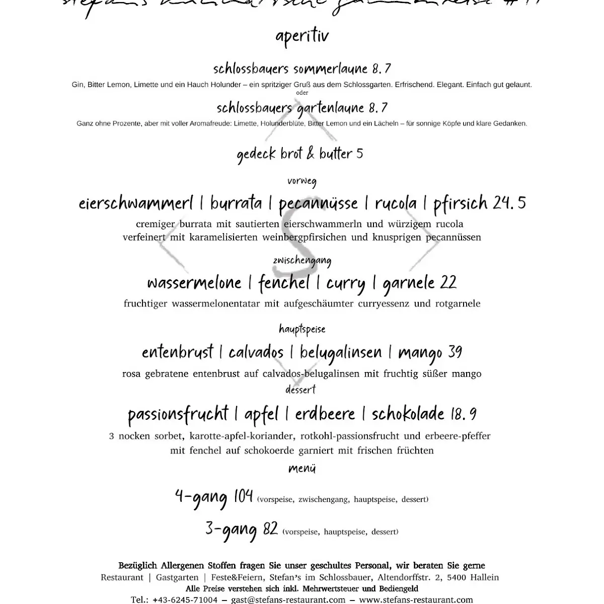Speisekarte photo 1