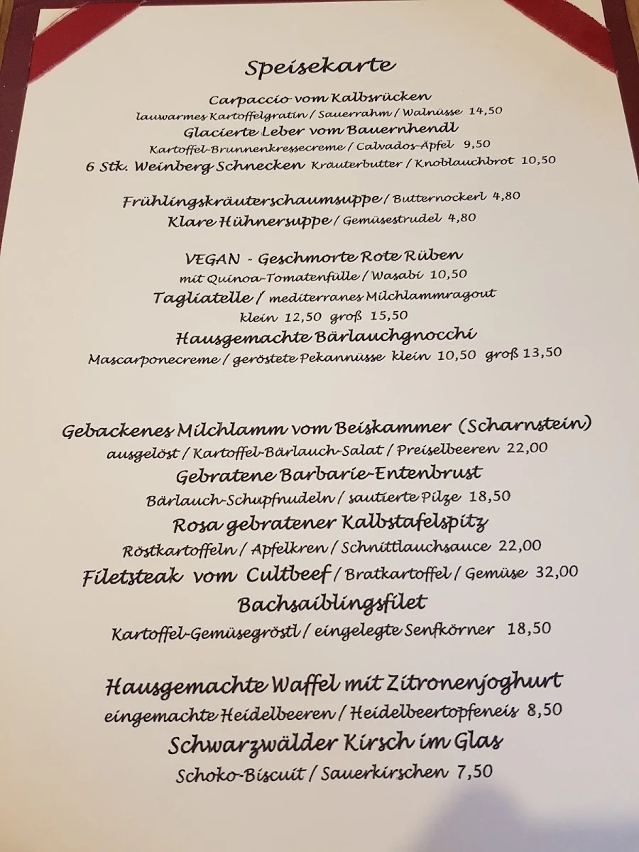Speisekarte photo 6