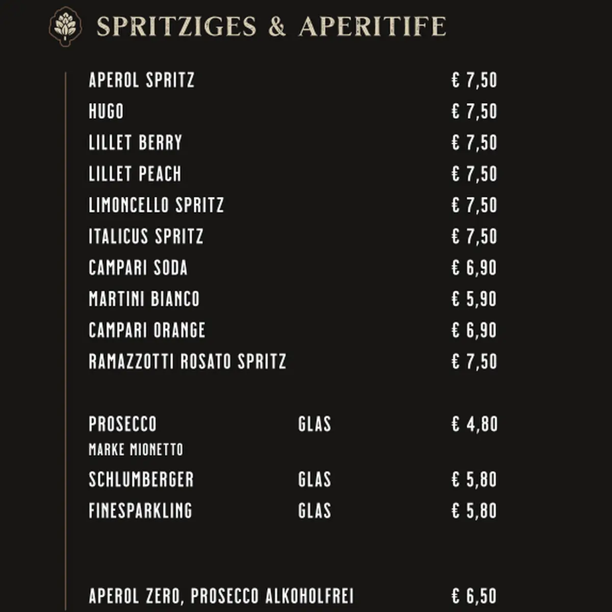 Speisekarte photo 1