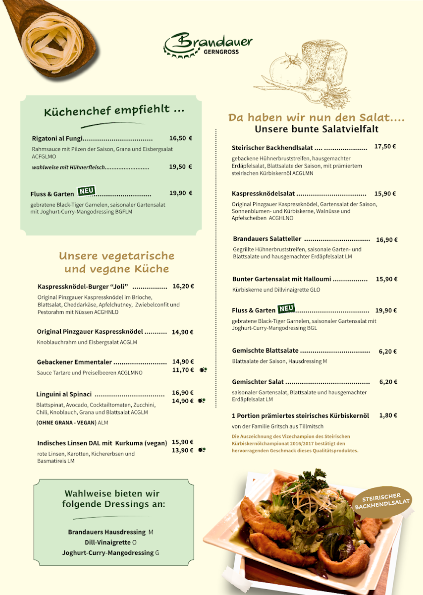 Speisekarte photo 1