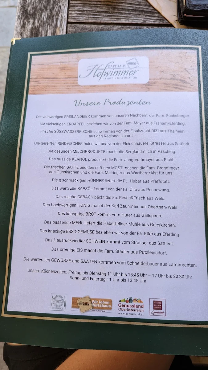 Speisekarte photo 3