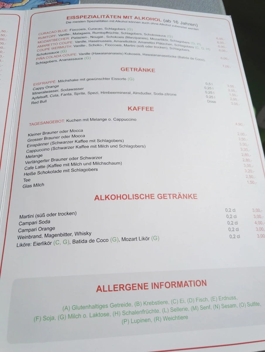 Speisekarte photo 3