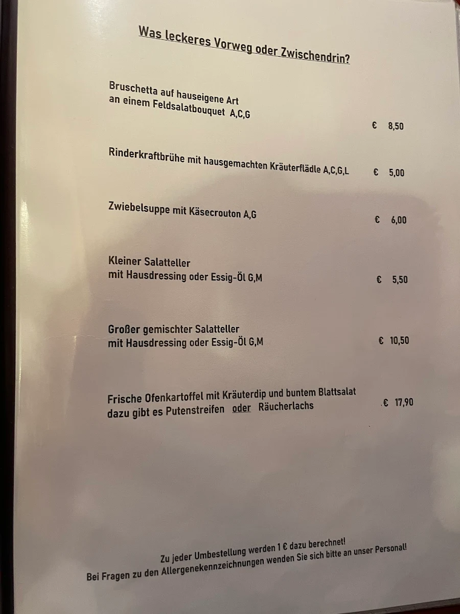 Speisekarte photo 10