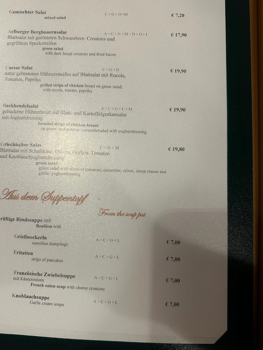 Speisekarte photo 8
