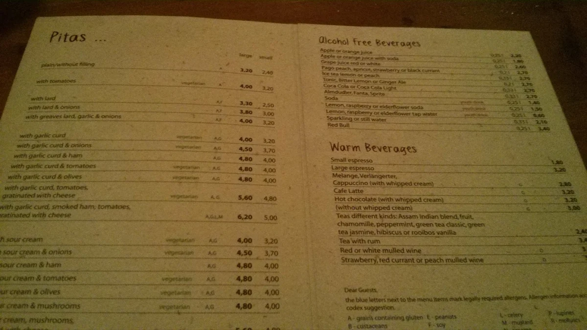 Speisekarte photo 10