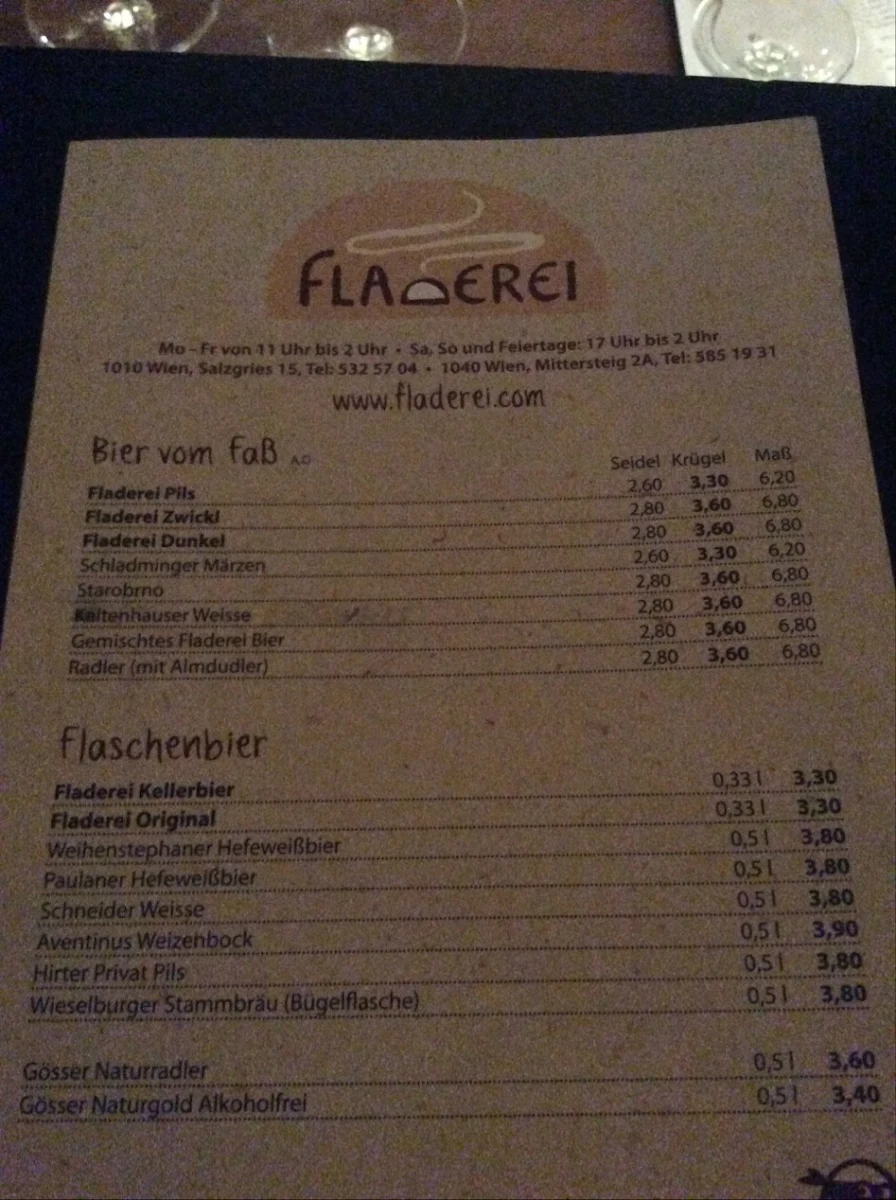 Speisekarte photo 9