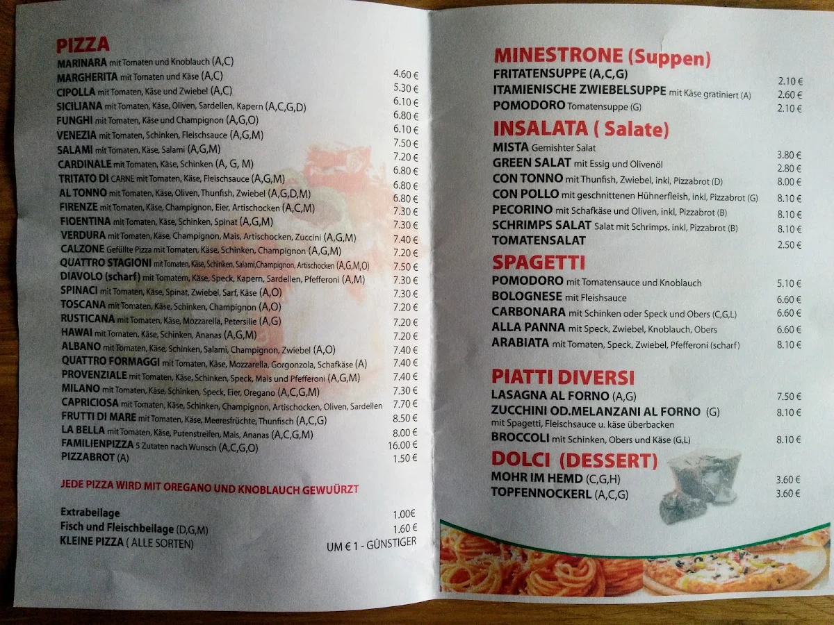 Speisekarte photo 2