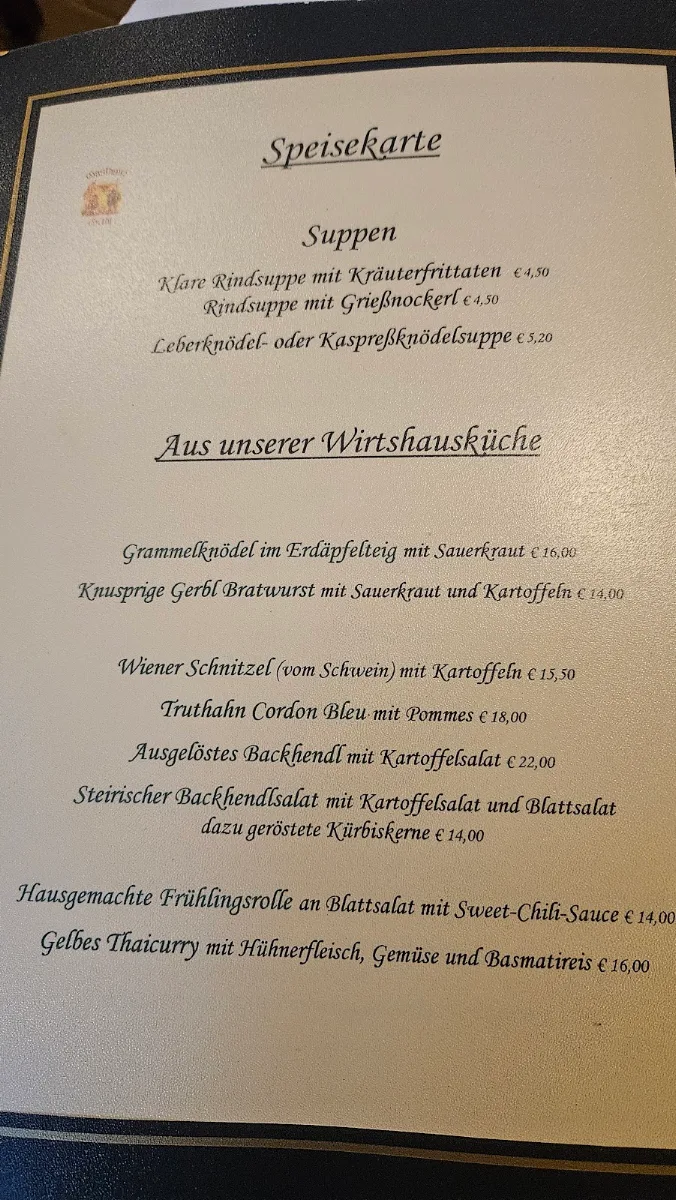 Speisekarte photo 2