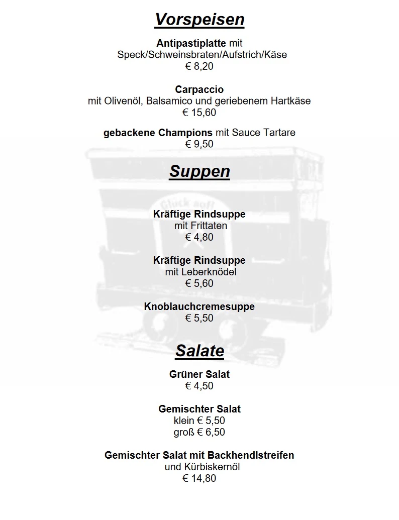 Speisekarte photo 2