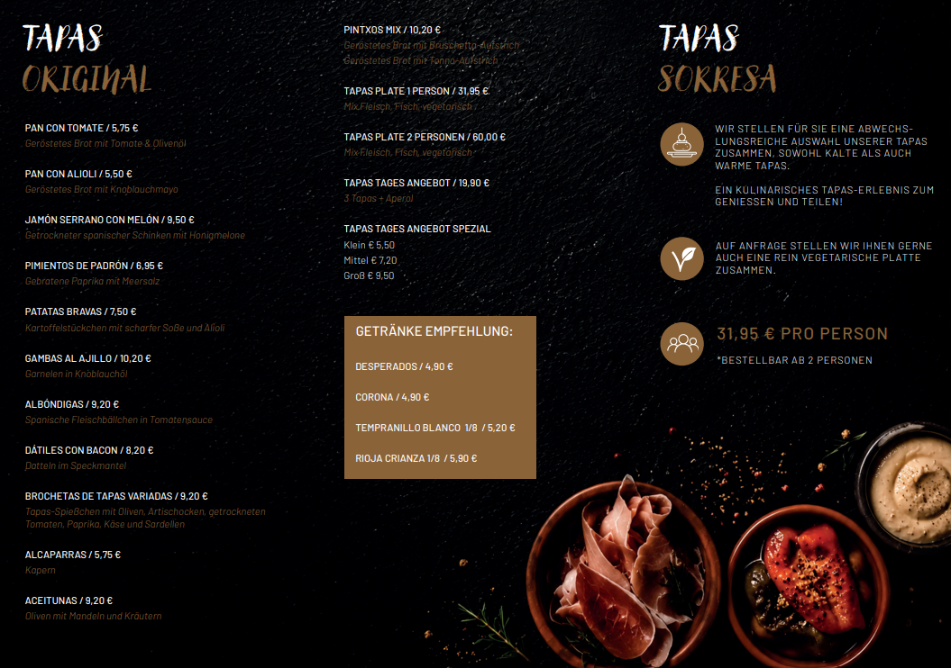 Speisekarte photo 1
