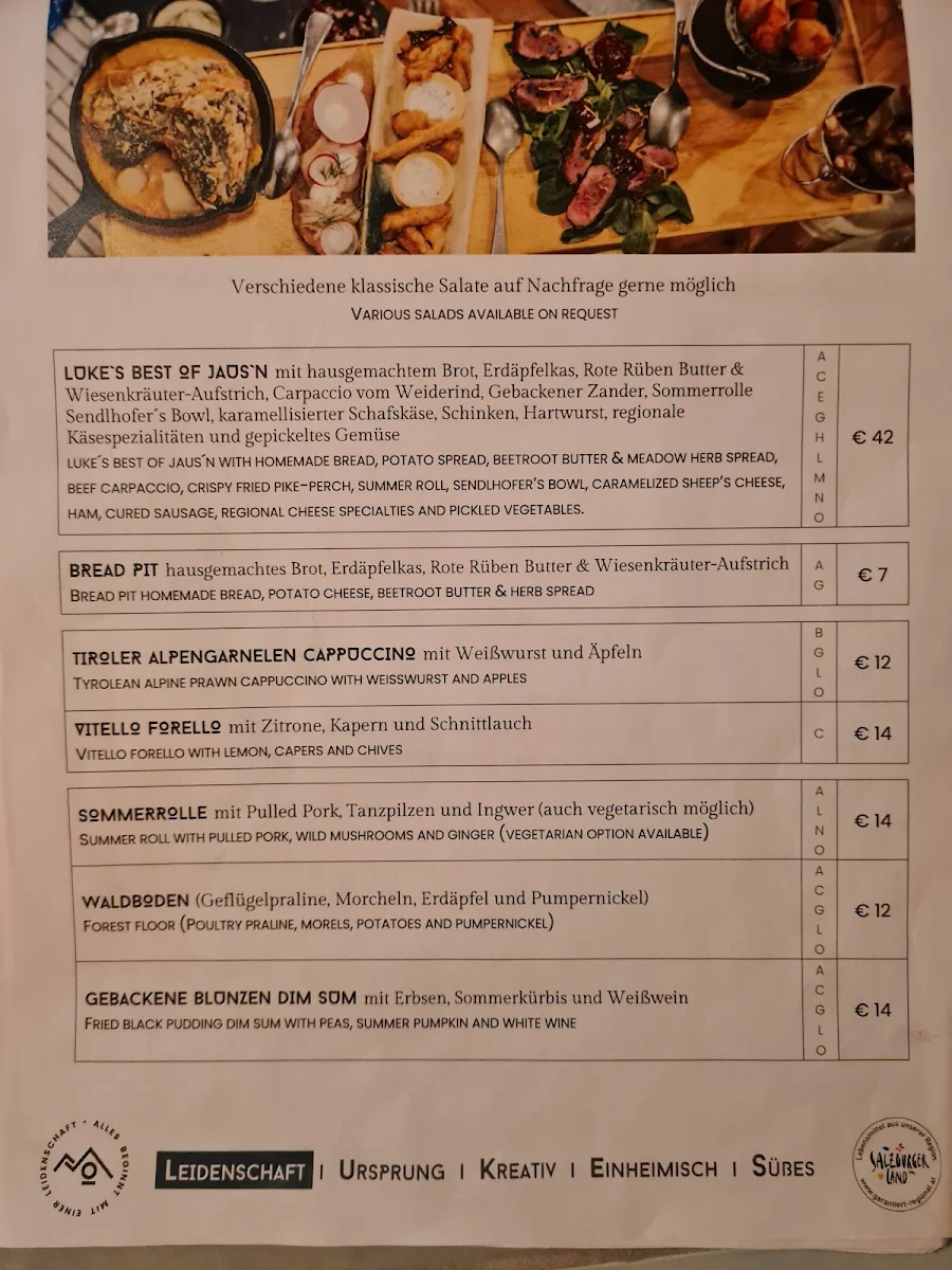 Speisekarte photo 1