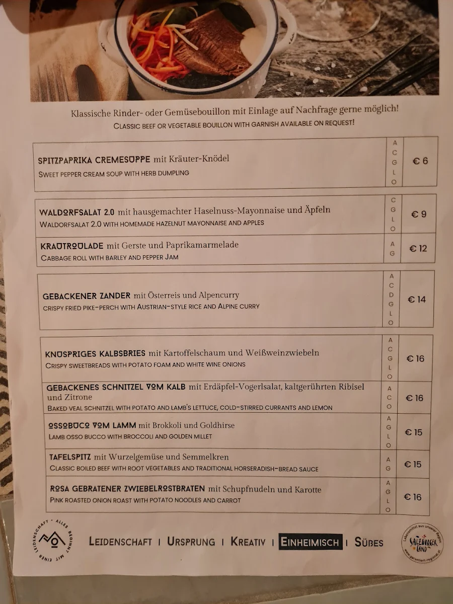 Speisekarte photo 3