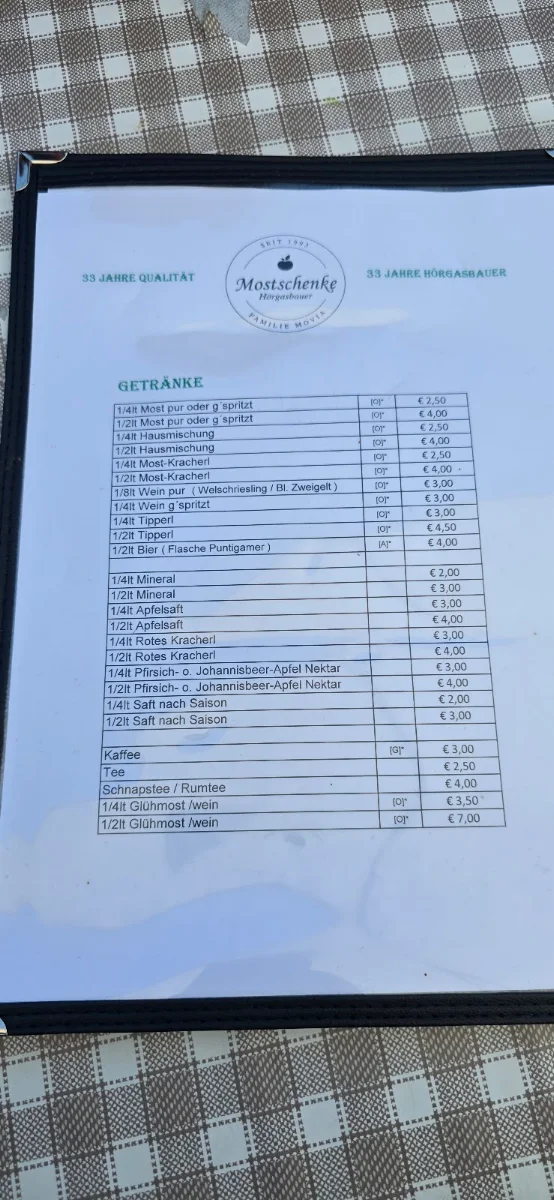 Speisekarte photo 1