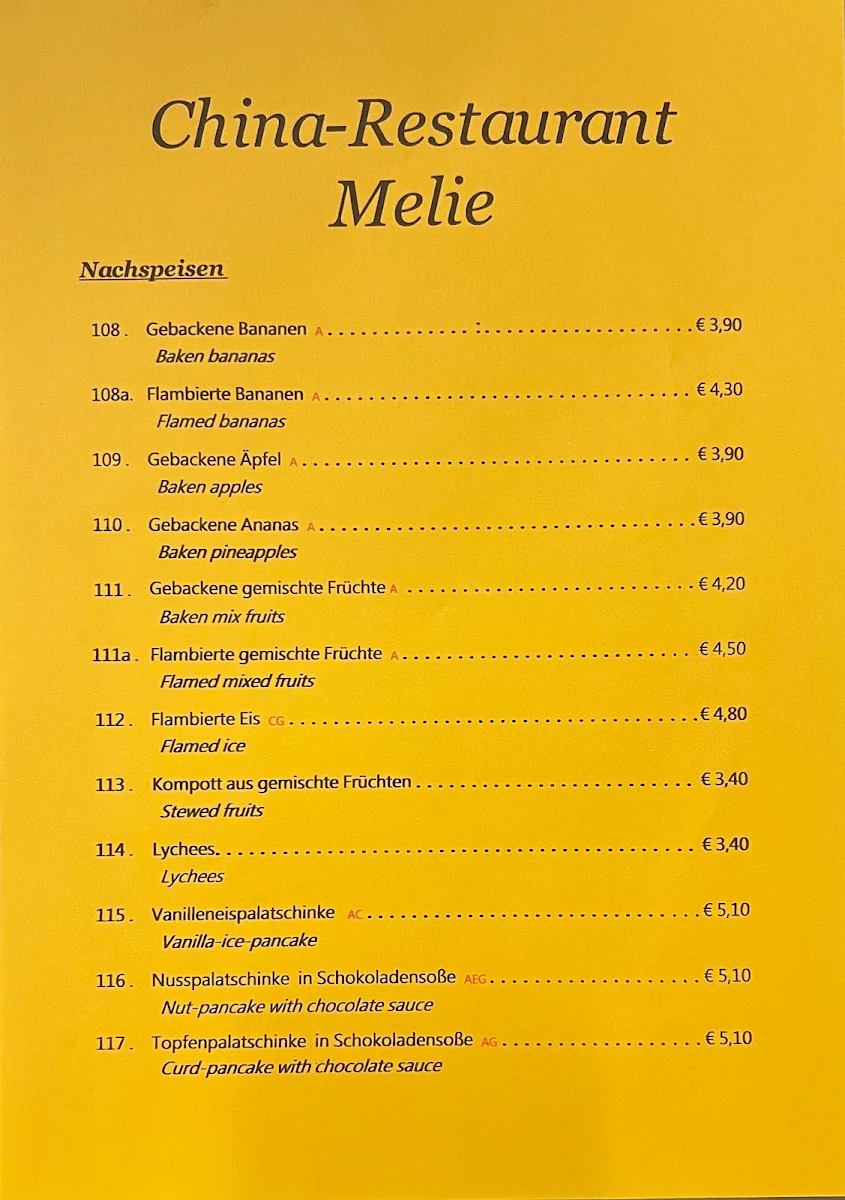 Speisekarte photo 1