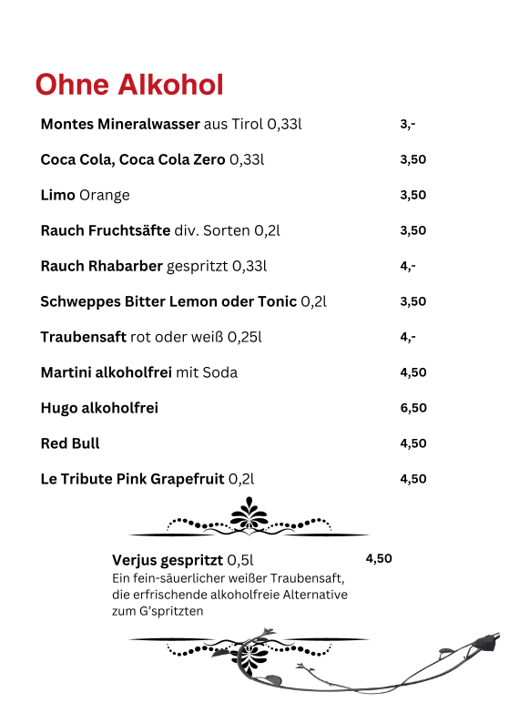 Speisekarte photo 2
