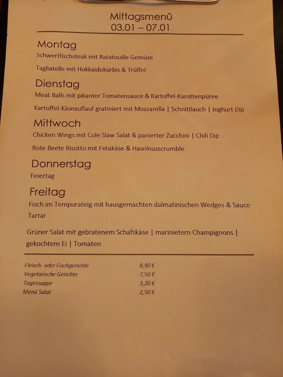 Speisekarte photo 2