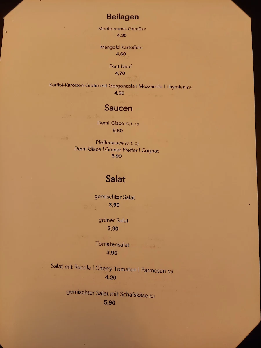 Speisekarte photo 4