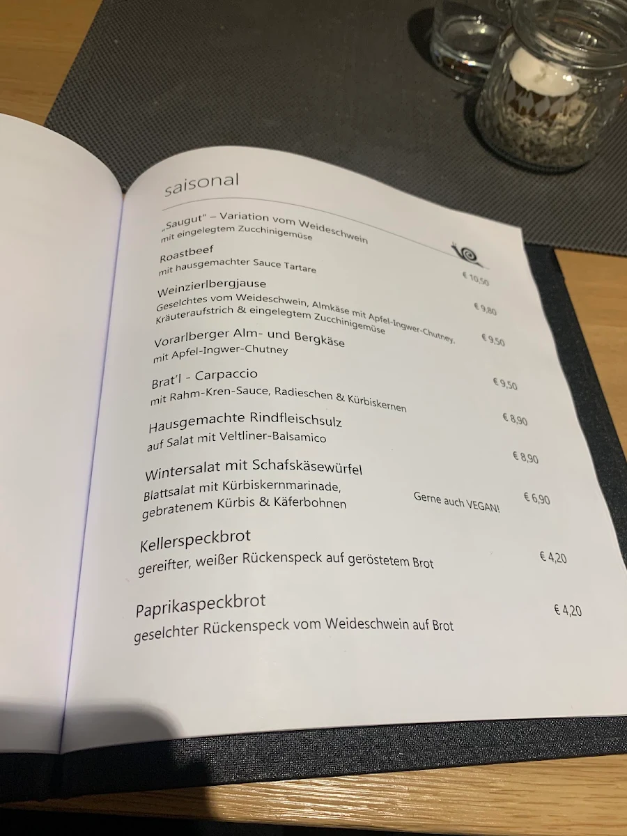 Speisekarte photo 5